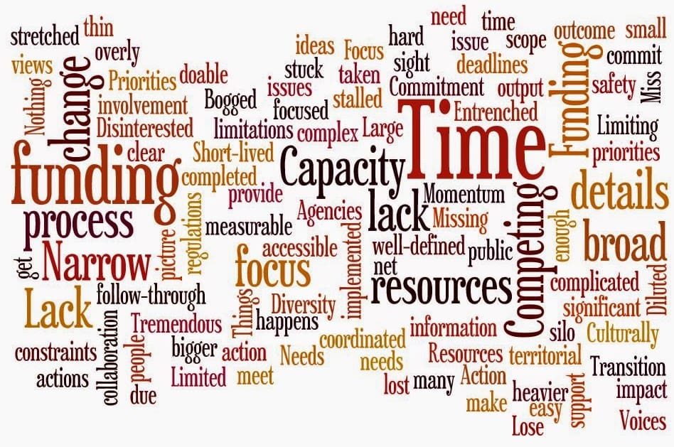 Fears & Apprehensions Word Cloud